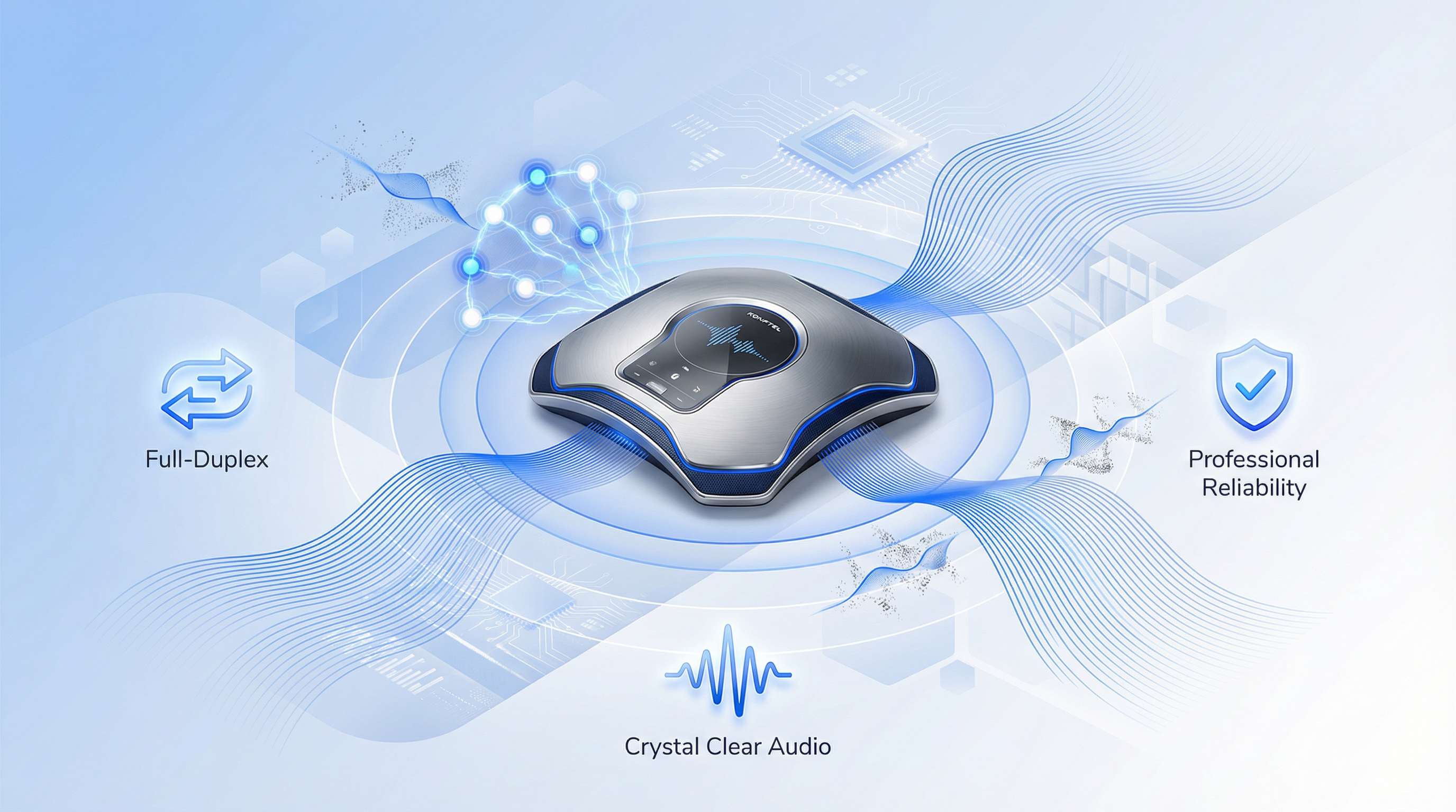 Konftel 會議設備 - 專業音訊技術